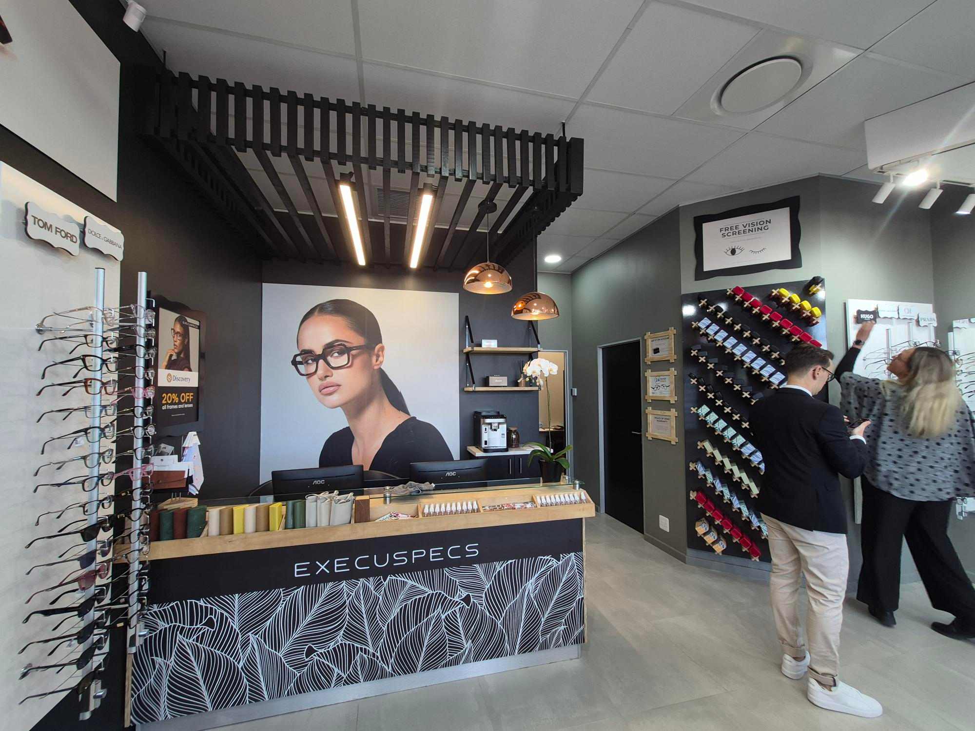 Execuspecs Montagu Village reception welcome